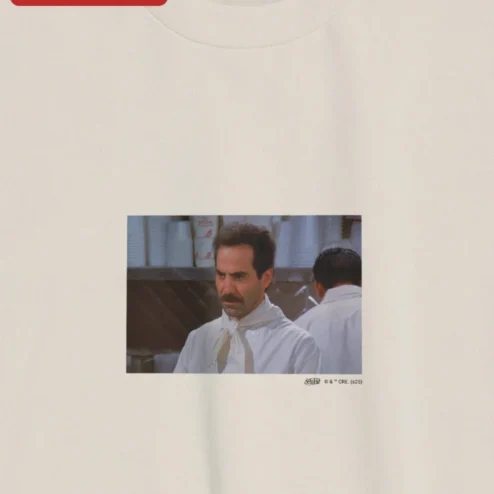 Larry David Chef Outfit Graphic Tee Curb Your Enthusiasm Comedy Shirt