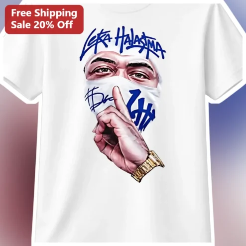 Leka Halasma Graphic Tee Albanian Rapper Streetwear Shirt