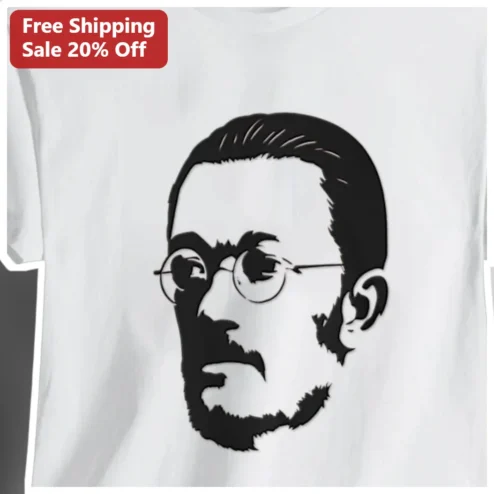 Leon Trotsky Tee Revolutionary Stencil Portrait Historical Figure Shirt for History Buffs