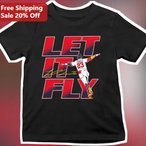 Let It Fly Odell Beckham Jr. Catch Graphic Tee Football Fan Shirt