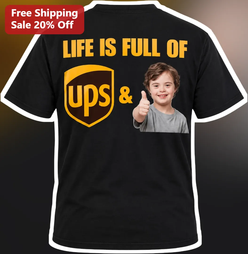 Life Is Full Of Ups And Downs Tee Inspirational Quote Shirt For Parents
