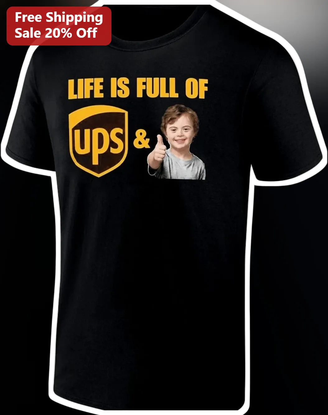 Life Is Full Of Ups And Downs Tee Special Needs Awareness Gift For Parents