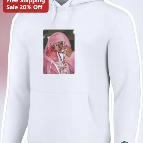 Lil Yachty Hoodie White Pullover Streetwear Merch