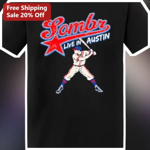 Live In Austin Vintage Baseball Player Graphic Tee, Austin Texas City Merch Gift for Men Women