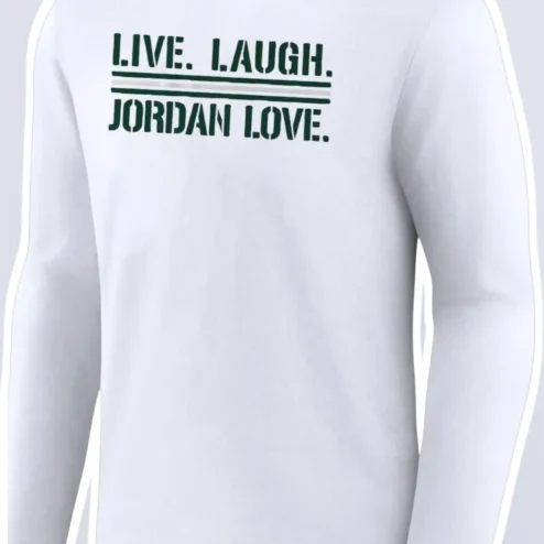 LIVE. LAUGH. Long Sleeve Tee Retro Vintage Typography Unisex Gift