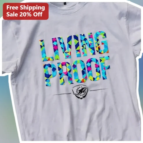 Living Proof Miami Dolphins Geometric Logo Tee NFL Fan Apparel Gift