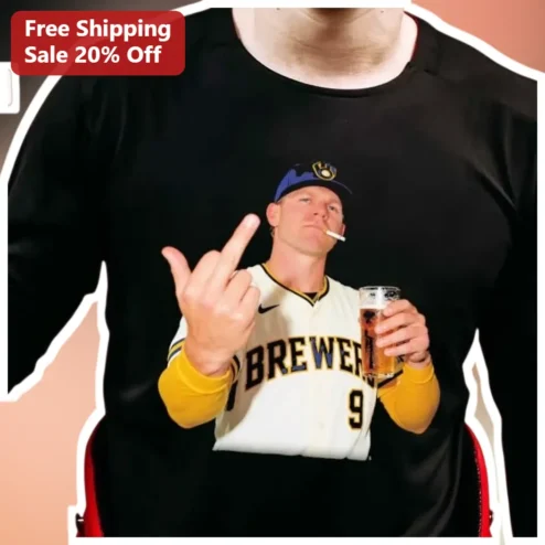Lorenzo Cain Tee Milwaukee Brewers Funny Baseball Player Graphic Shirt for Men