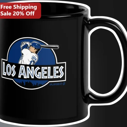 Los Angeles Mug Shohei Ohtani Dodgers Baseball Ceramic Coffee Cup Gift for MLB Fans