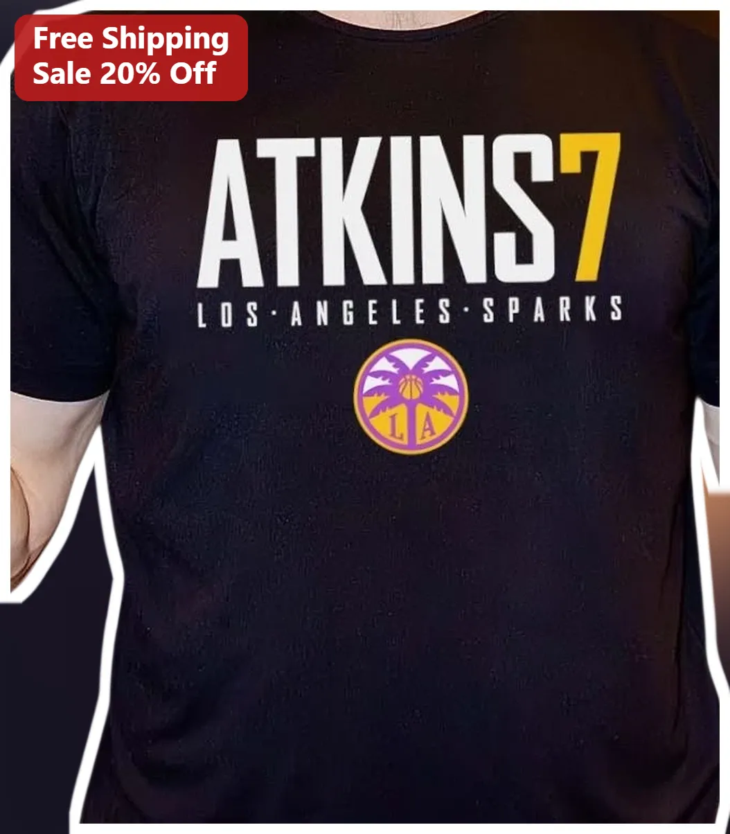 Los Angeles Sparks Tee Personalized WNBA Basketball Fan Shirt