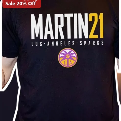 Los Angeles Sparks Tee WNBA Basketball Fan Gear Black Graphic Shirt
