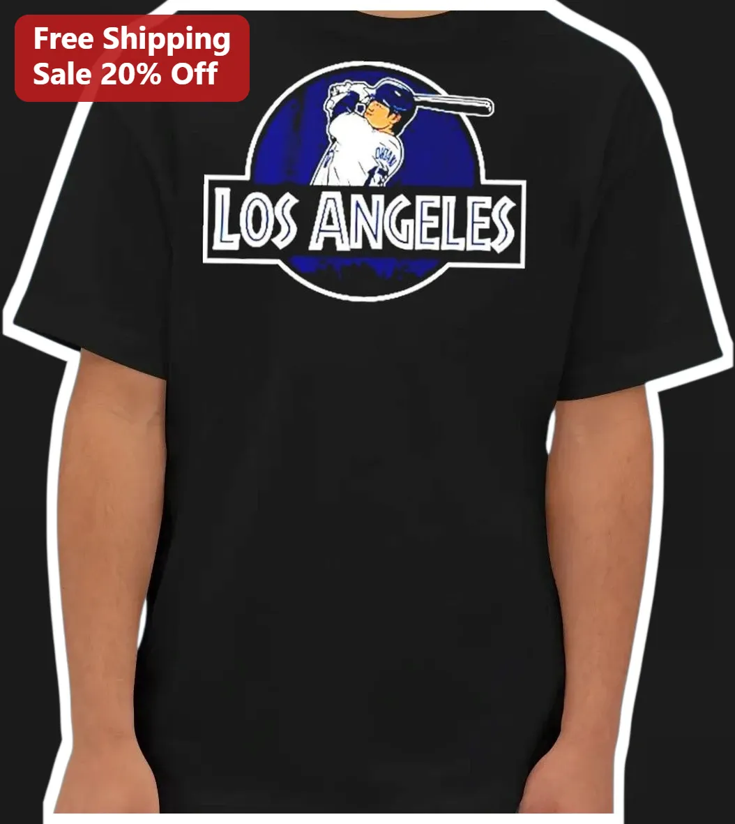Los Angeles Vintage Baseball Player Graphic Tee Unisex Retro Sports Apparel