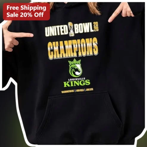 Louisville Kings United Bowl Champions Hoodie