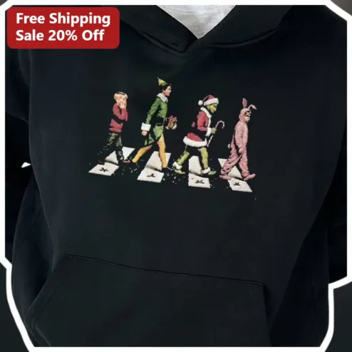 Macaulay Culkin Hoodie Retro Christmas Movie Parody Fan Apparel Gift