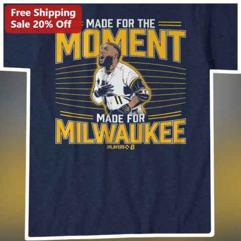 Made For The Moment Made For Milwaukee Christian Yelich Tee