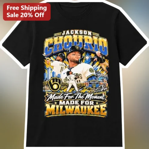 Made For The Moment Made For Milwaukee Jackson Chourio Tee