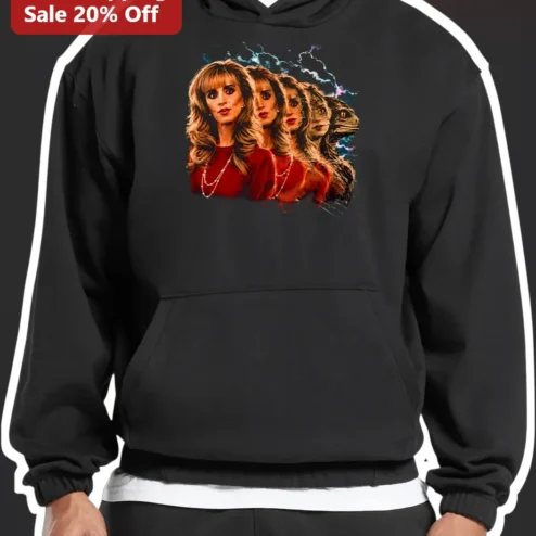 Marjorie Taylor Greene Hoodie Reptilian Evolution Satirical Political Meme Pullover Gift