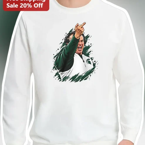 Mark Dantonio Michigan State Spartans Coach Sweatshirt
