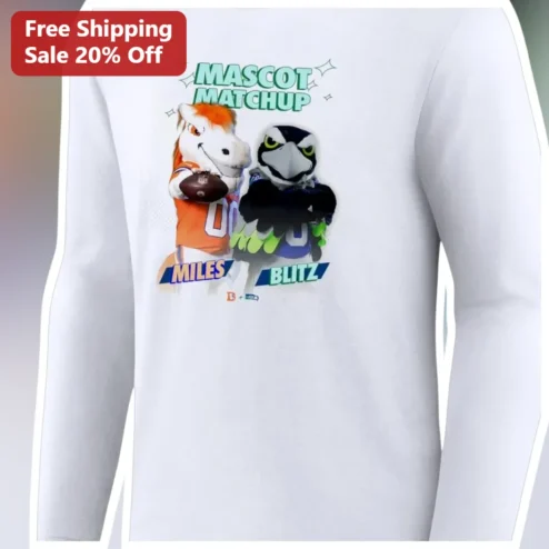 Mascot Matchup Custom Team Mascot Graphic Tee Game Day Football Fan Apparel Gift