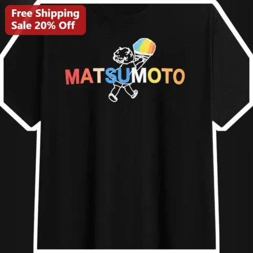 Matsumoto Baseball Player Graphic Tee Masataka Yoshida NPB Fan Gift