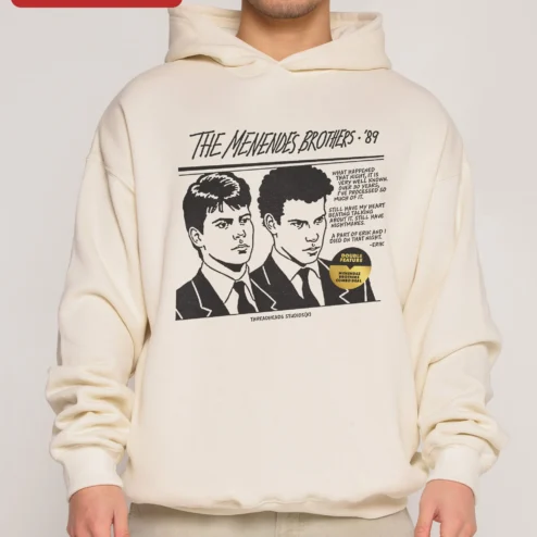 Menendez Brothers '89 Hoodie What Happened That Night True Crime Vintage Graphic Pullover Sweatshirt