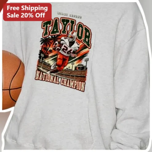 Miami Legend National Champion Vintage Football Sweatshirt College Fans Gift