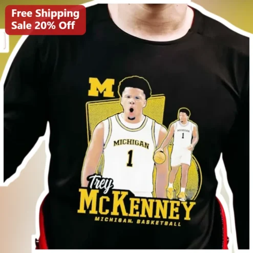 Michigan Basketball Long Sleeve Tee Personalized Custom Name Gift for Men Women