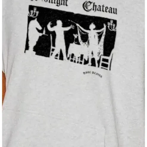 Midnight Chateau Tee Weird Al Yankovic Gothic Silhouette Graphic T-Shirt