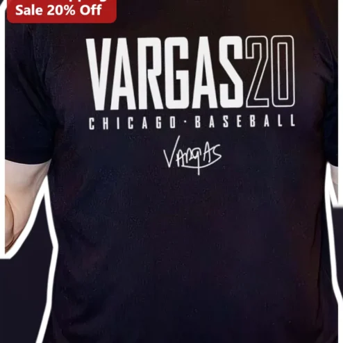Miguel Vargas White Sox #20 Tee Chicago Baseball Fan Shirt