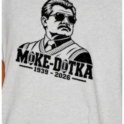 Mike Ditka Moke Dotka Pun Graphic Tee for Men