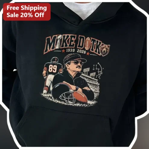 Mike Ditka Vintage Bears Fan Pullover Hoodie, Bring Back Ditka Football Coach Gift for Men