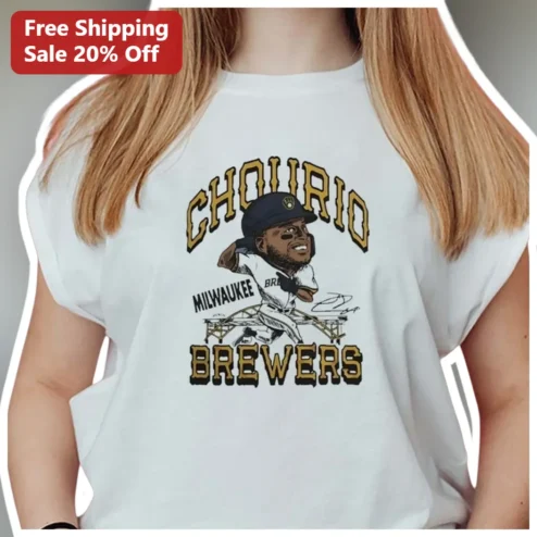 Milwaukee Brewers Christian Yelich Vintage Baseball Fan Tee