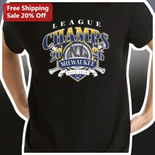 Milwaukee Brewers League Champs Tee NL Champions Brew Crew Vintage Baseball Fan Shirt