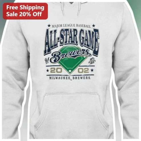 Milwaukee Brewers MLB All-Star Game Vintage Hoodie