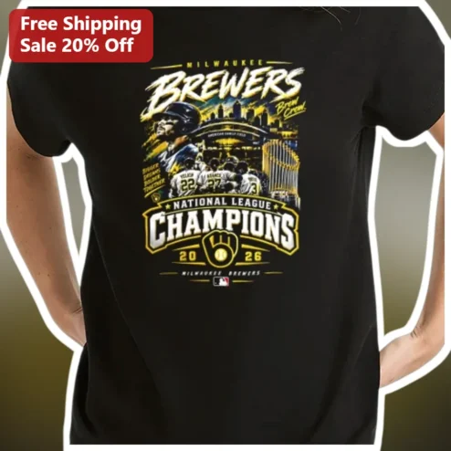 Milwaukee Brewers National League Champions Tee 2026 Baseball Fan Shirt