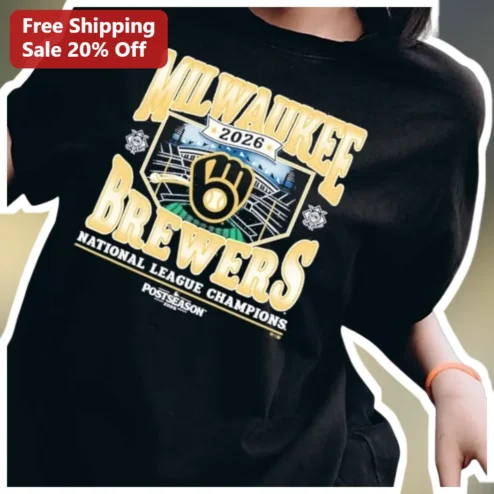 Milwaukee Brewers National League Champions Tee Vintage Baseball Fan Shirt