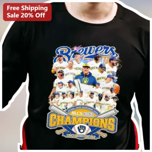 Milwaukee Brewers NLCS 2025 Champions Tee Baseball Fan Gift