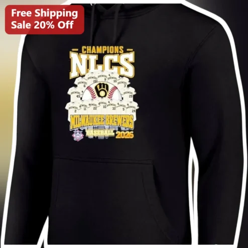 Milwaukee Brewers NLCS Champions Baseball Hoodie