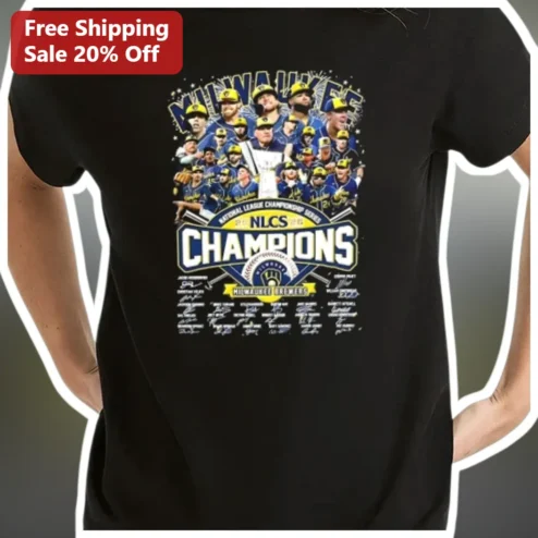 Milwaukee Brewers NLCS Champions Tee National League Championship Series Baseball Fan Shirt