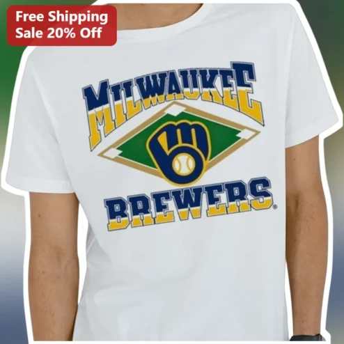 Milwaukee Brewers Tee Baseball Fan Apparel Game Day Shirt