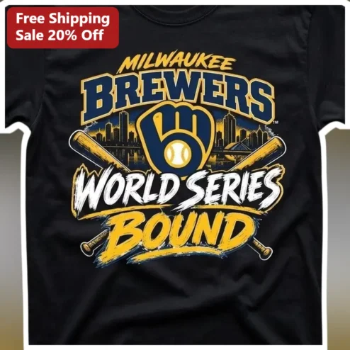 Milwaukee Brewers World Series Bound Tee NLCS Champions Baseball Fan Shirt