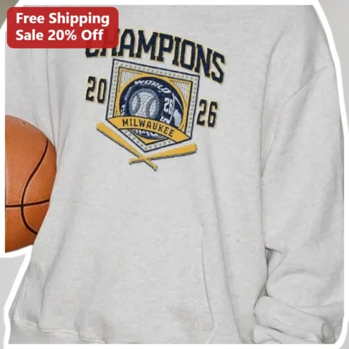 Milwaukee Brewers World Series Champions Hoodie Vintage Baseball Merch