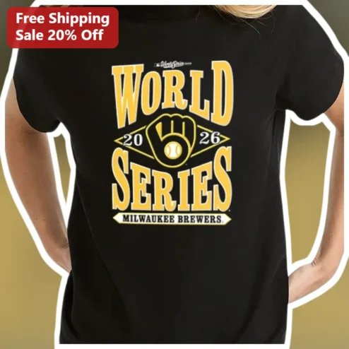 Milwaukee Brewers World Series Tee First Time In 44 Years Baseball Fan Gift