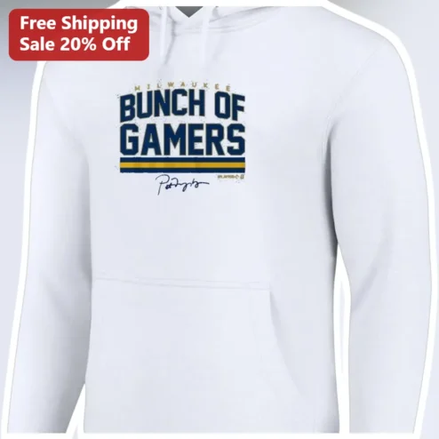 Milwaukee Bunch of Gamers Hoodie Vintage Collegiate Style Gaming Crew Sweatshirt Gift for Friends