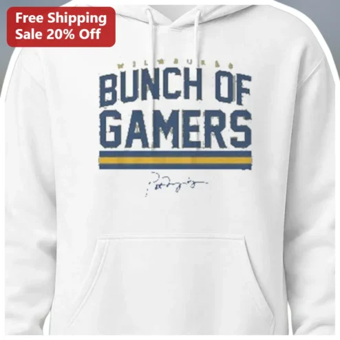 Milwaukee Bunch of Gamers Hoodie Vintage Collegiate Style Midwest Gaming Classic Gift