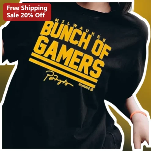 Milwaukee Bunch Of Gamers Tee Retro Gaming Squad Shirt Gift For Tool Lovers