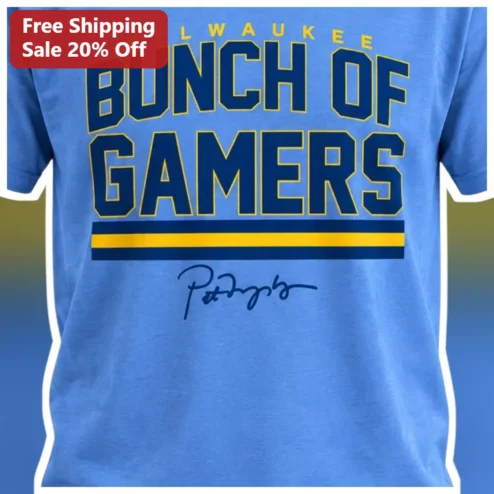 Milwaukee Bunch of Gamers Tee Wisconsin Gaming Community Shirt for Men Women Gift
