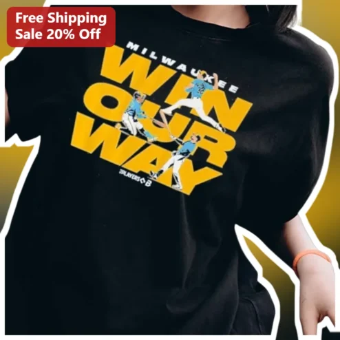 Milwaukee Win Our Way Tee Fan Gift Baseball Star Wars Parody Shirt
