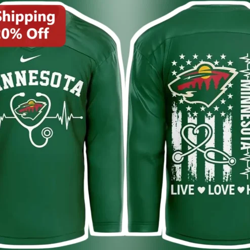 Minnesota Live Love Heal Jersey Healthcare Worker Gift