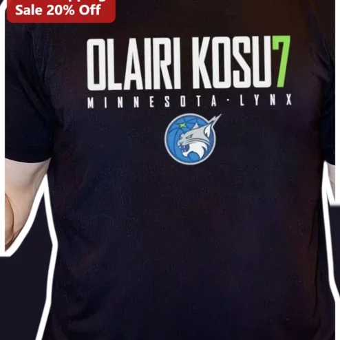 Minnesota Lynx Tee WNBA Basketball Fan Shirt Custom Name Number Gift