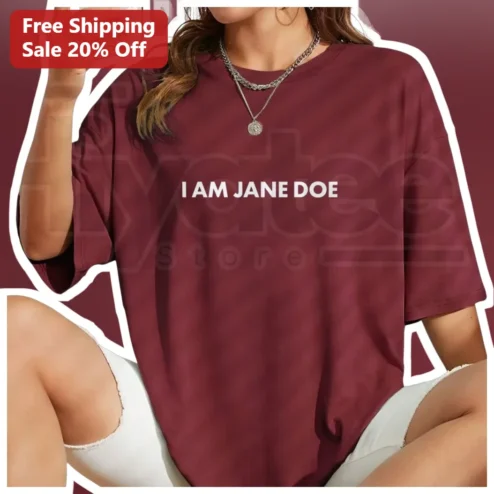 Mirror Selfie Aesthetic Oversized Maroon Tee Custom Name Personalized Streetwear Graphic Shirt for Women